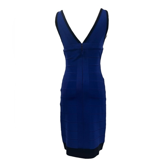 Herve Leger Blue Dress - Picture 2 of 6